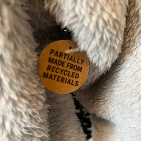 PINK by VICTORIAS SECRET -NWT-Grey Zip up Fleece - Picture 3 of 7